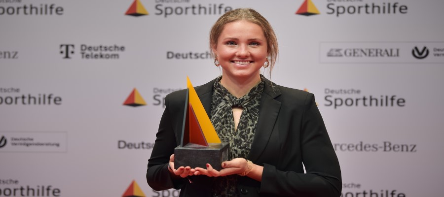 Juniorsportlerin des Jahres Lisa Spark im Sporthilfe-Interview: „Die großen Fußstapfen sind mir sehr bewusst